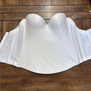 Felina Cream Strapless Bustier